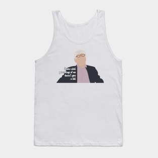 I know what percentage of me doesn't give a S - Shrinking Quote Tank Top